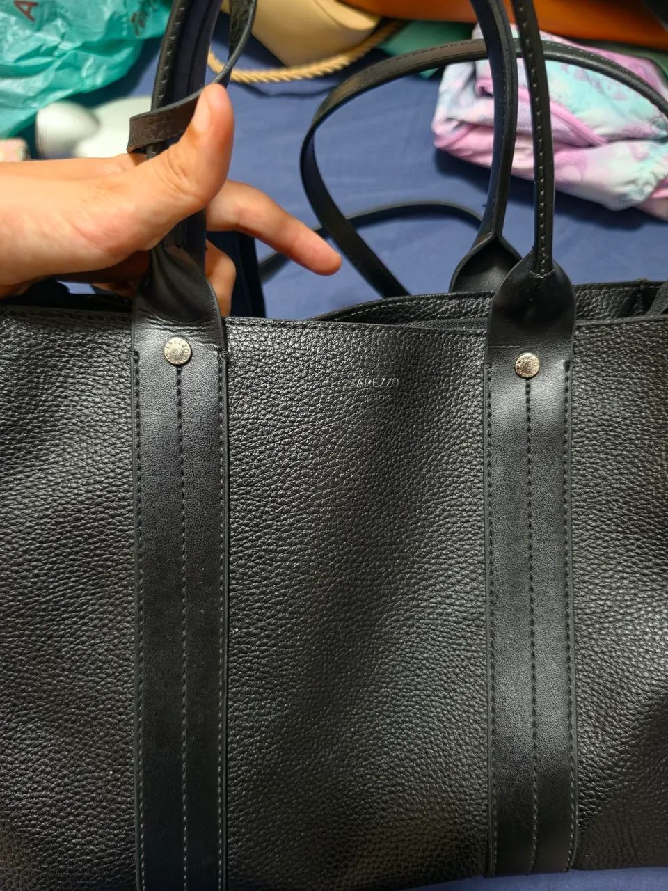 Bolsa Arezzo Grande Preta - Foto 3