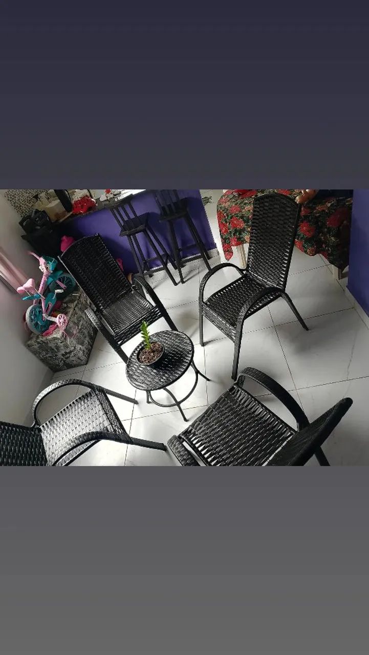 CONJUNTO DE CADEIRA EXTERNA  - Foto 2