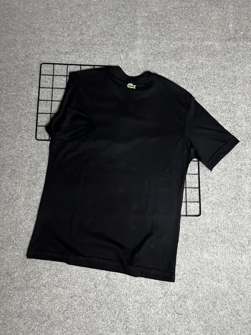 Camiseta Lacoste com estampa Preta - Foto 4