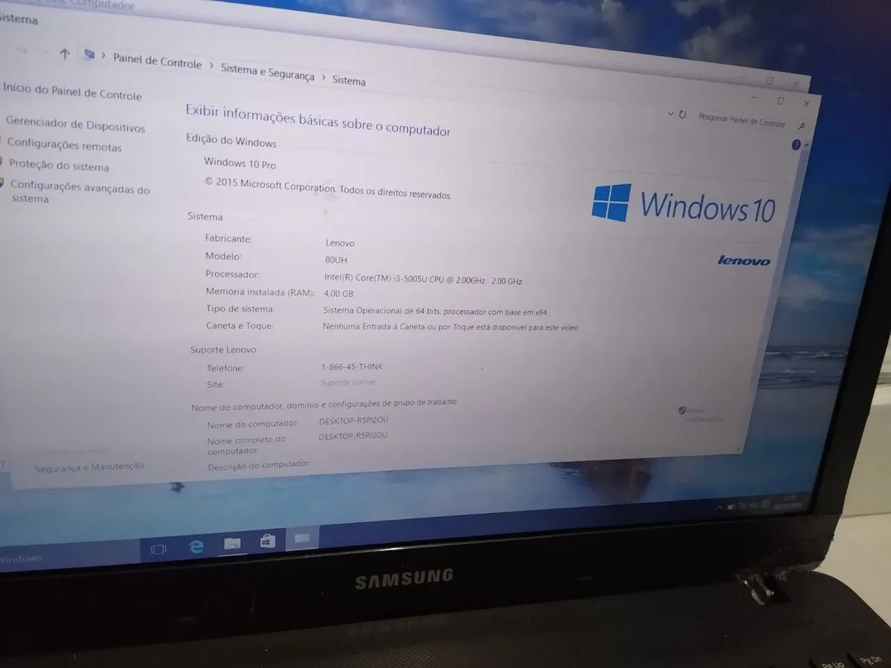 Notebook Samsung essencial Intel core i3  - Foto 5