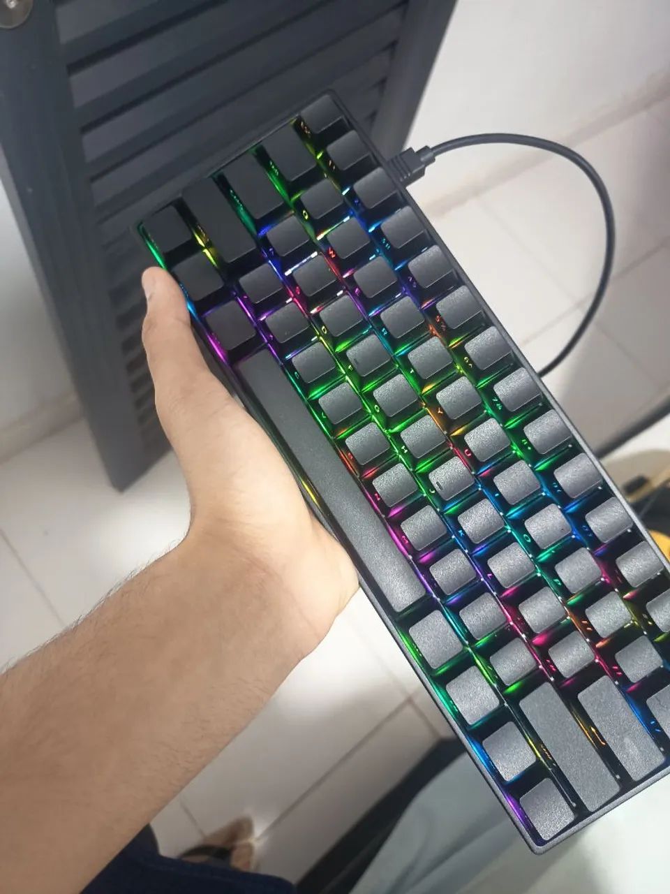 Teclado e mouse gamer - Foto 3
