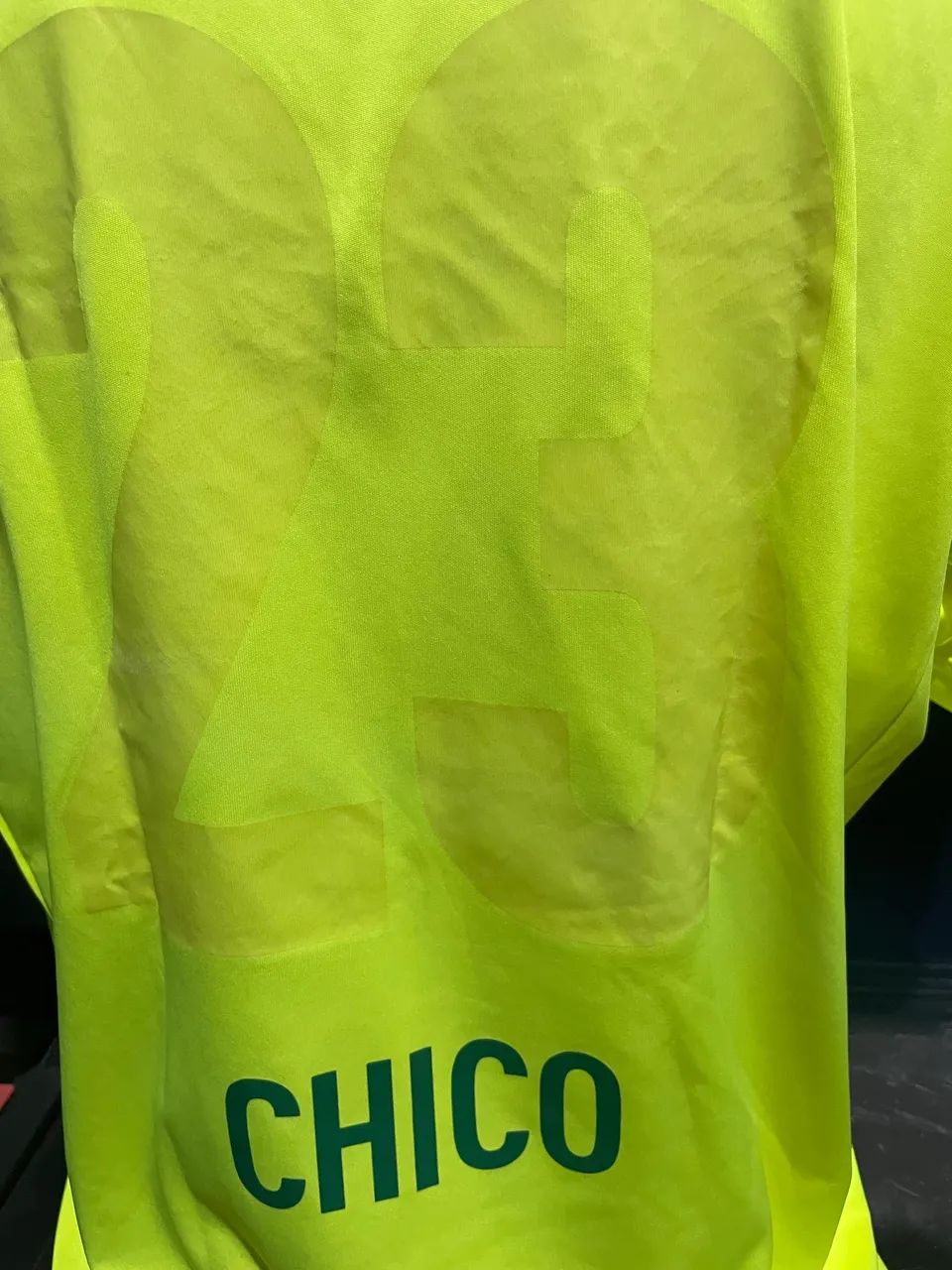 Camisa Palmeiras Adidas de Jogo Chico Tamanho G - Foto 3