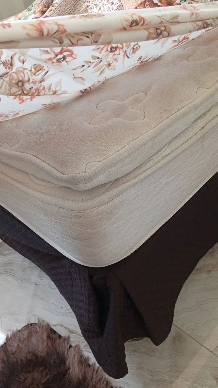 Vendo cama box casal - Foto 3
