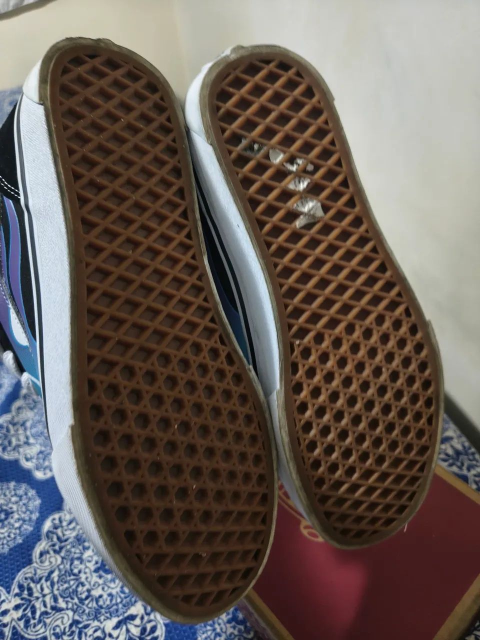Vans knu skool Flames usado 3x - Foto 3