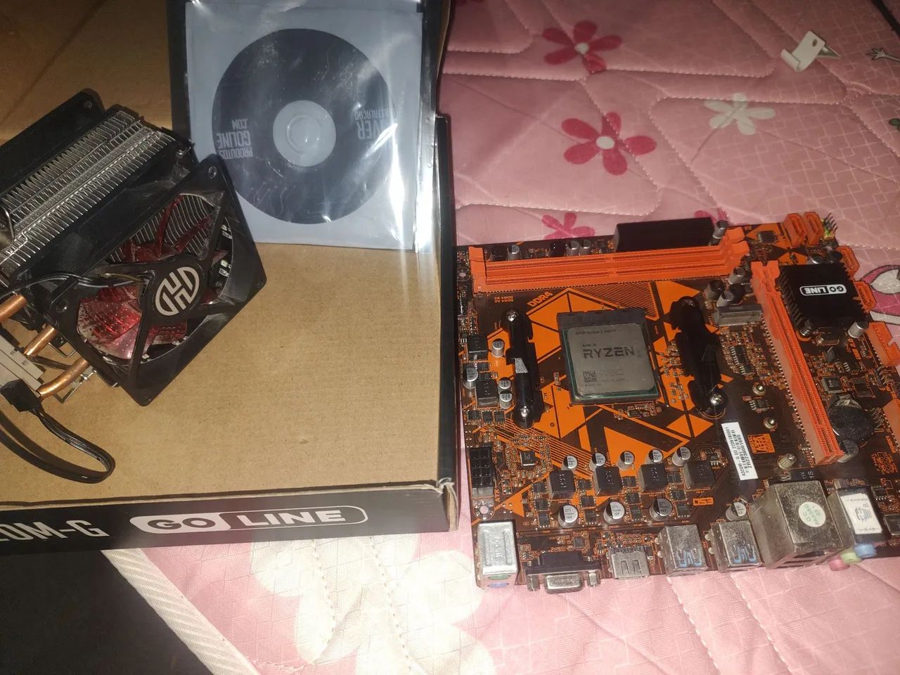 PLACA MÃE + PROCESSADOR  - Foto 5