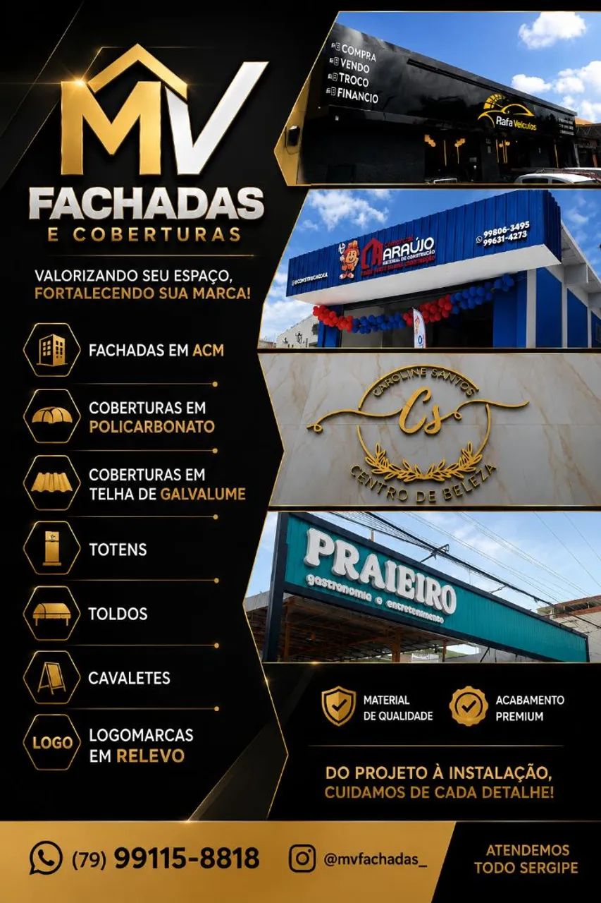 Fachadas em ACM 