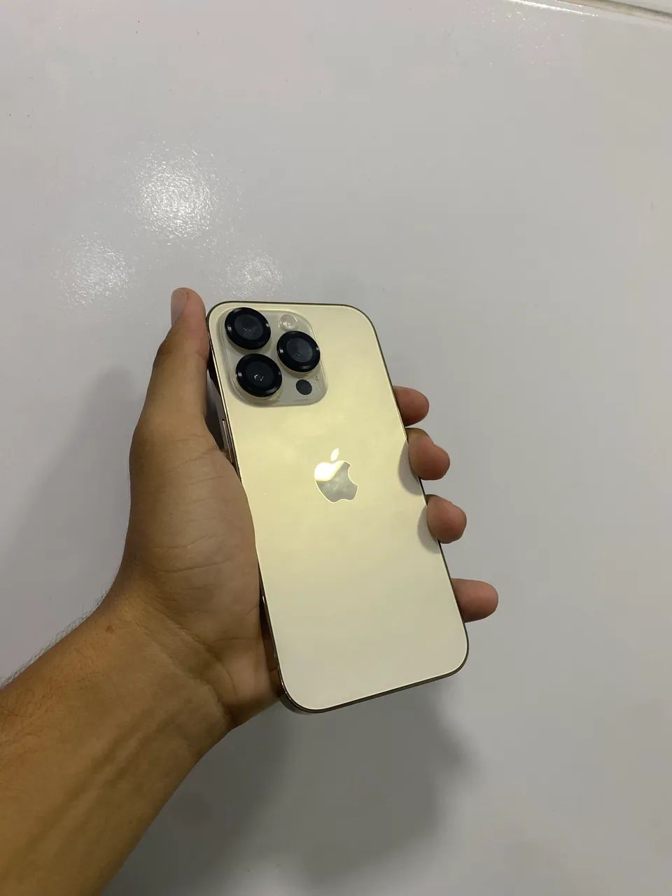iPhone 14 Pro Dourado com garantia e nota 