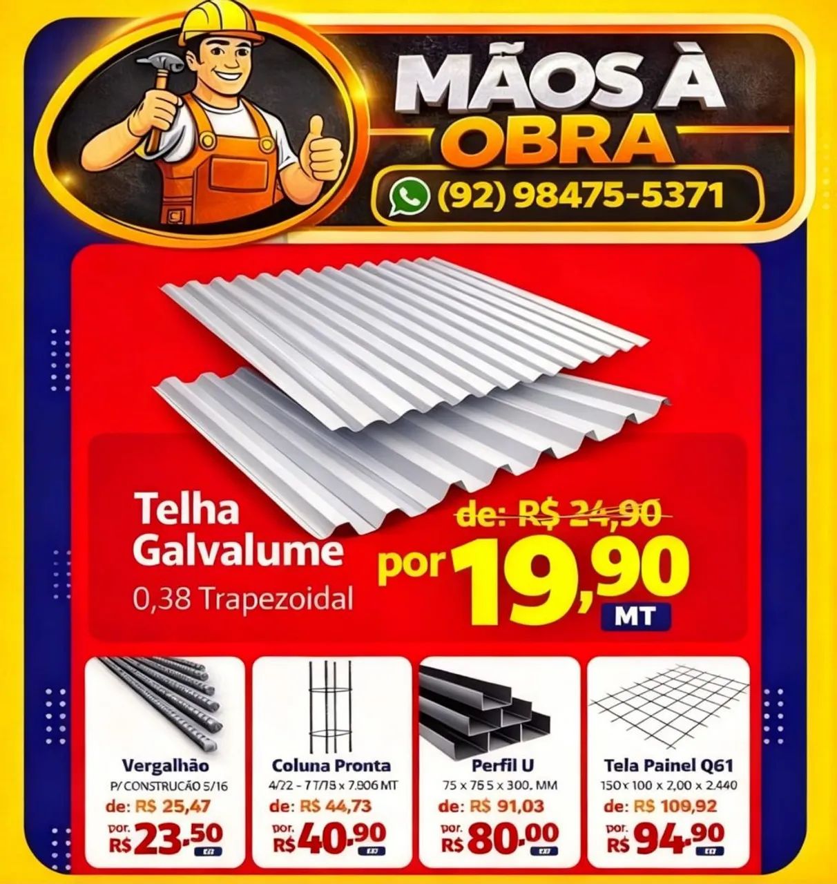 Ferragens para construção Estruturais.462850347080755200