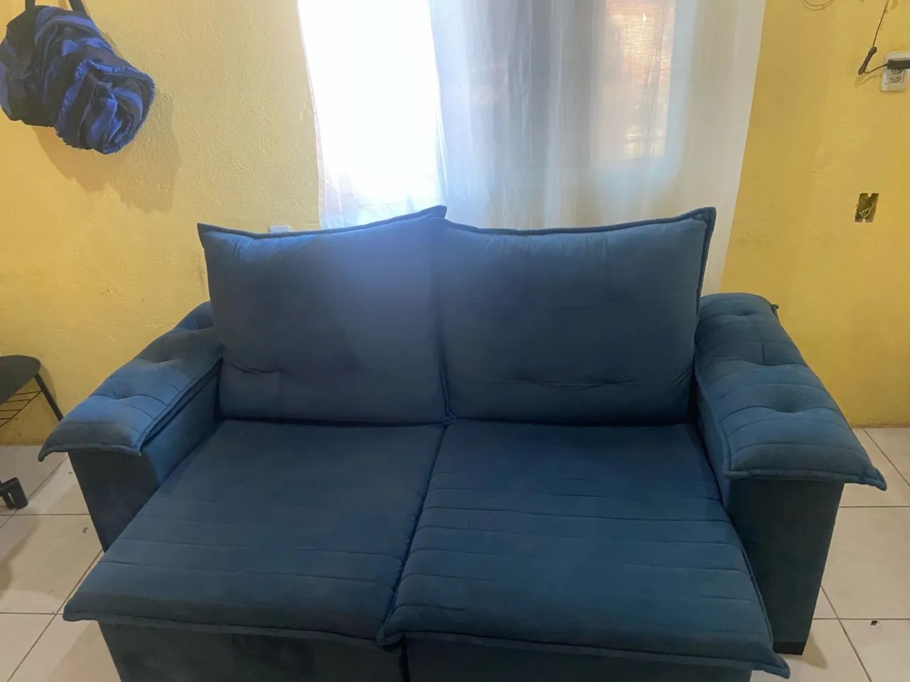 sofá retrátil seminovo  - Foto 3