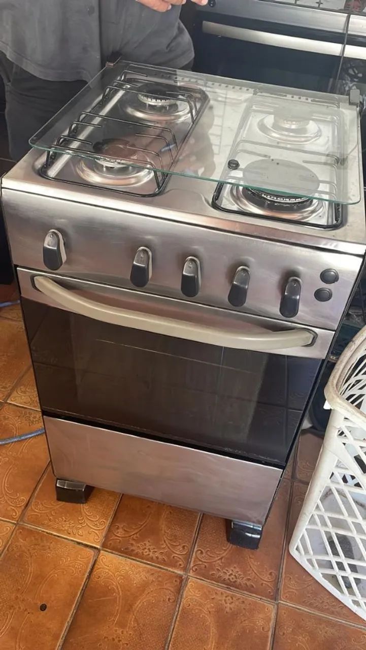 Fogão inox 4 bocas - Foto 3