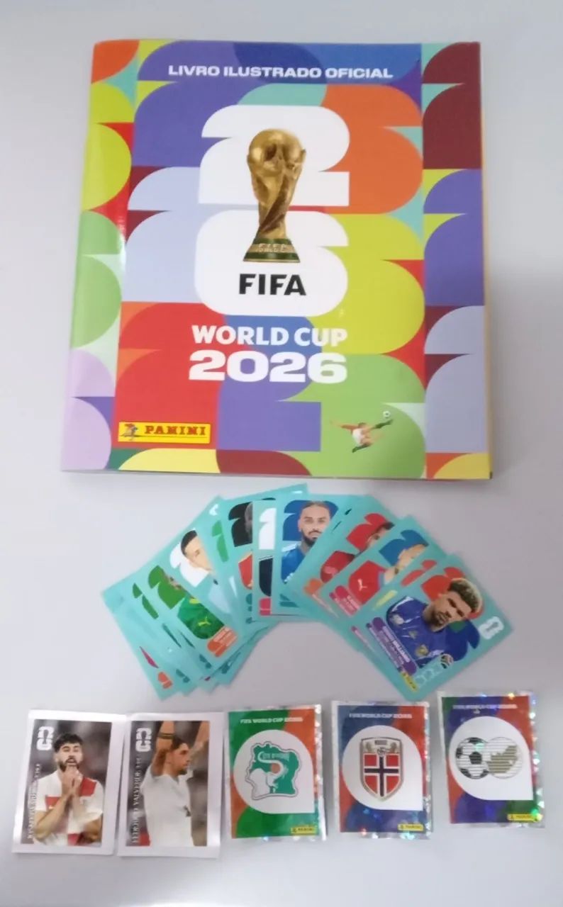 Figurinha Copa 2026 R$1,00