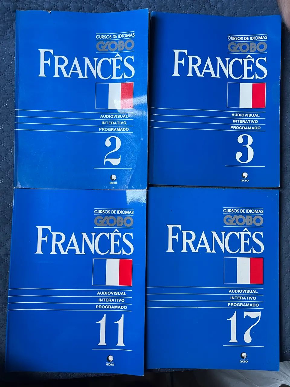 Livros Curso de Idiomas Globo Francês 
