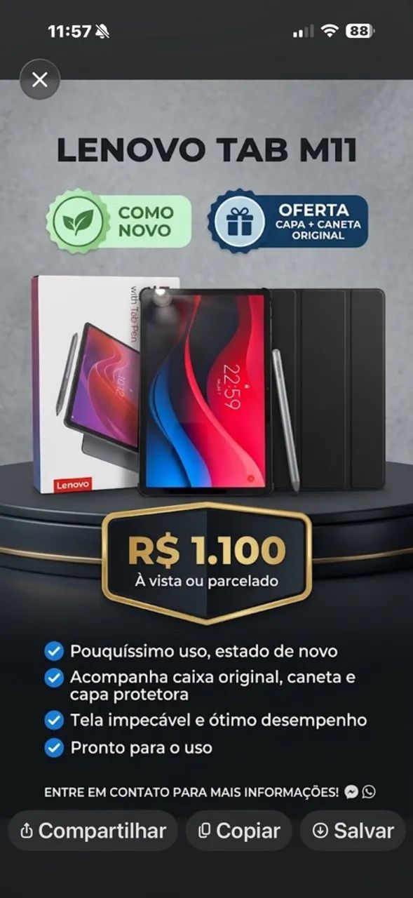 Tablet Lenovo 