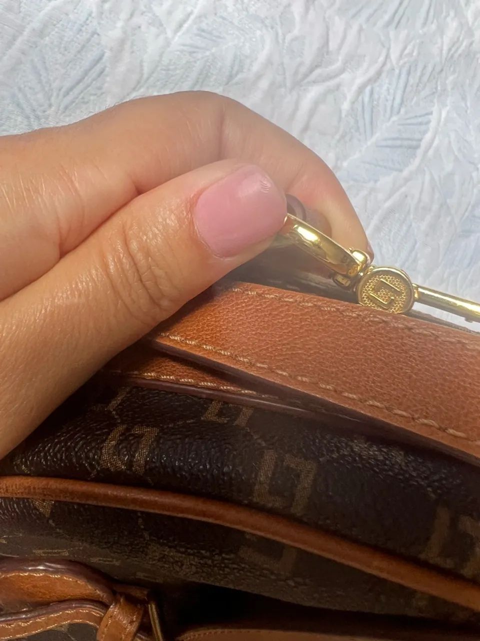 Bolsa luz da lua monograma - Foto 5