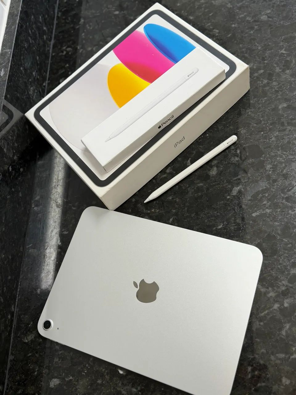 iPad A16 128GB Wi-Fi Silver + Apple Pencil USB-C - Foto 2