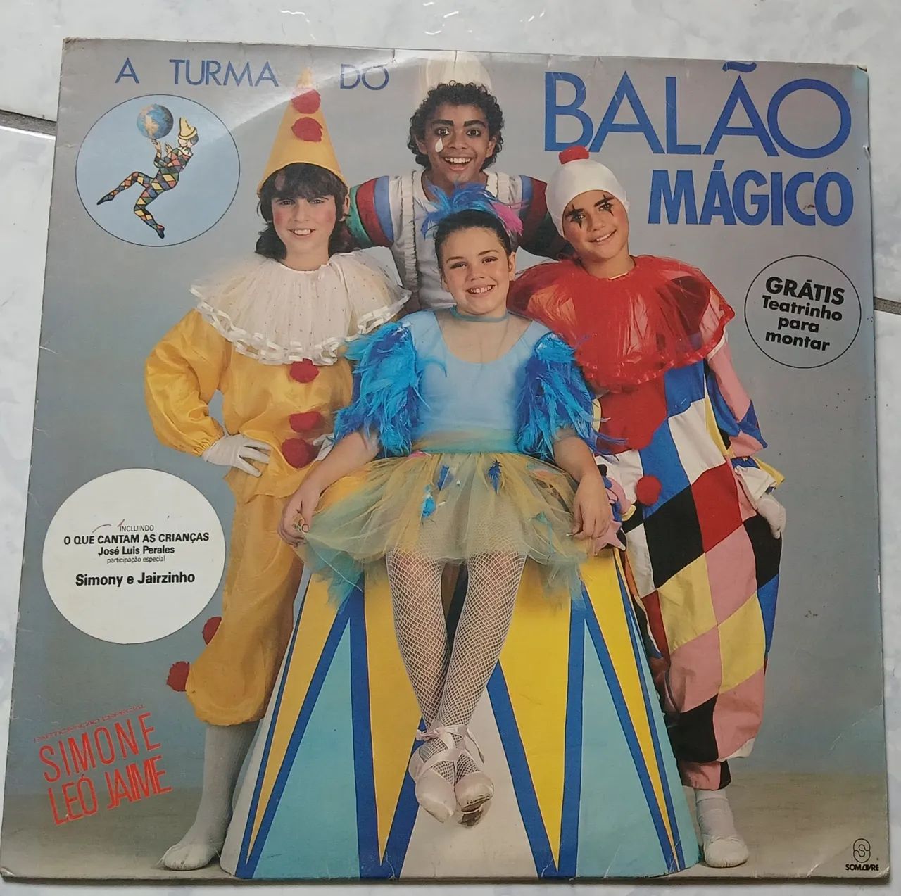 LP A turma do Balão Mágico disco de vinil