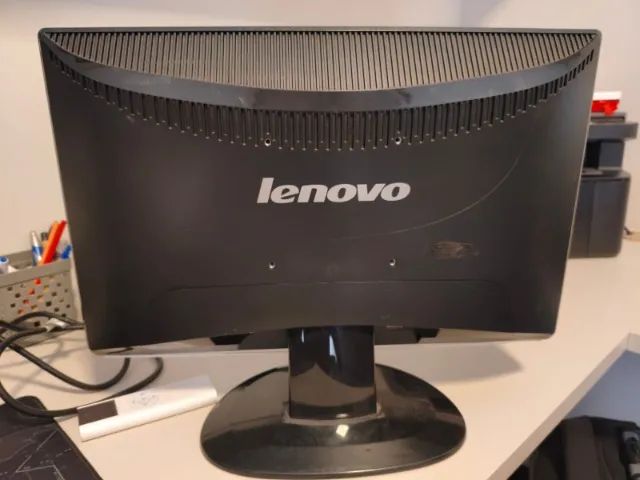 Monitor Lenovo VGA DVG 19 polegadas - Modelo D1960WA - Foto 4