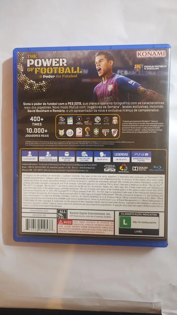Pro Evolution Soccer 2019 (PS4) - Foto 3
