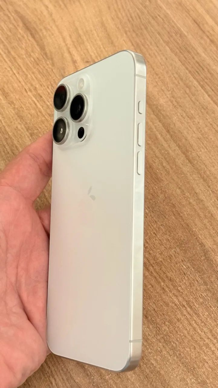 iPhone 15 PRO MAX 256gb Branco  - Foto 4