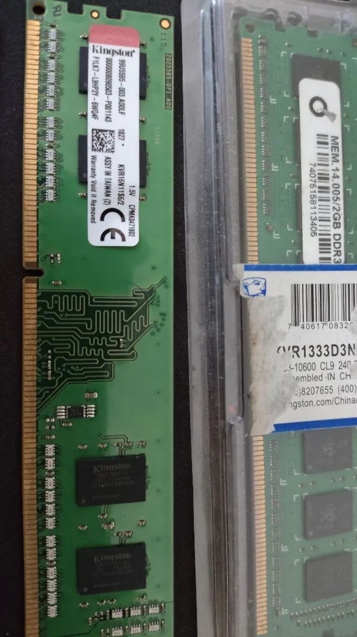 Kit Memórias DDR3 Kingston - Foto 2