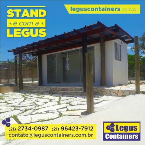 Container Stand de Vendas é na Legus