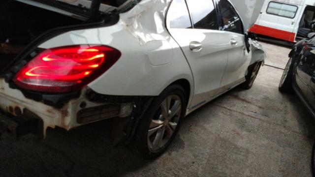 Sucata Mercedes C180 2015 Gasolina 156 cvs - Foto 5