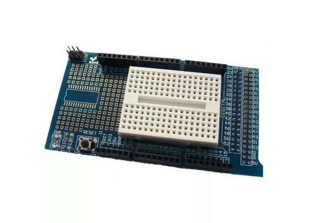 COD-AM148 Arduino Mega Shield Placa Expansao Protoshield V3 Arduino Automação Robotica - Foto 2