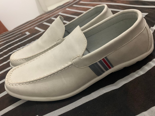mocassim branco masculino
