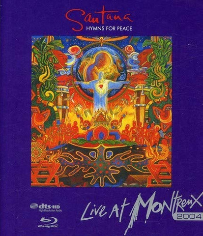 Blu ray Santana Hymns For Peace - live at Montreux