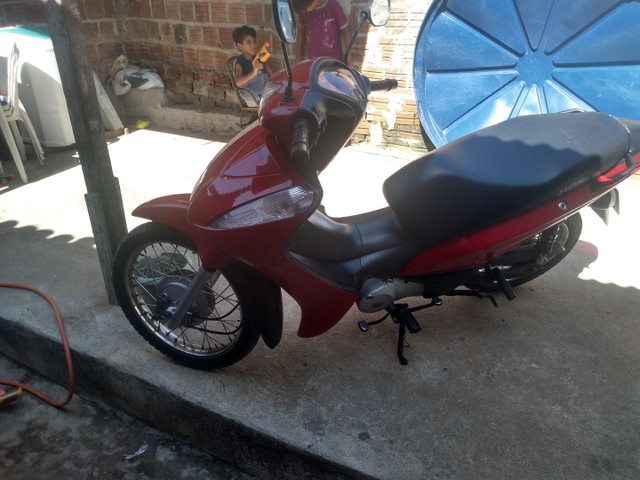 MOTO BIS 125 NA PARTIDA E PEDAL NOVA DE VERDADE SÓ PEGAR E ANDAR