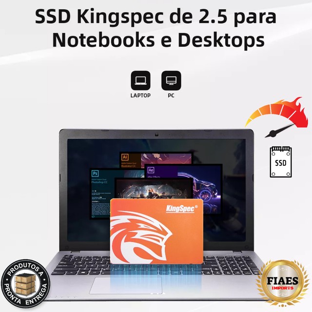 SSD 128 GB - 256 GB - 512 GB e 1 TB Kingspec Promoção + Frete Grátis* - Foto 2
