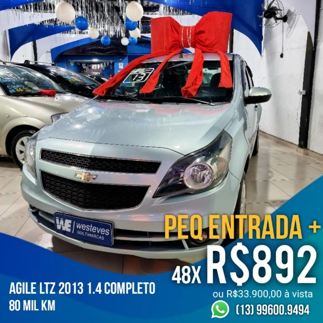 AGILE LTZ 1.4 2013 COMPLETO