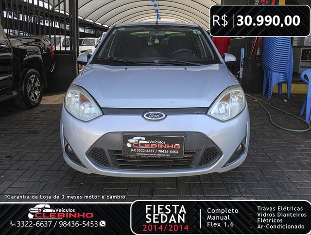 FORD FIESTA 1.6 SE SEDAN 16V FLEX 4P MANUAL