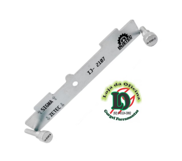Conjunto de Ferramentas para Posicionar em Sincronismo dos Motores Ford - INJETEC-IJ-2107