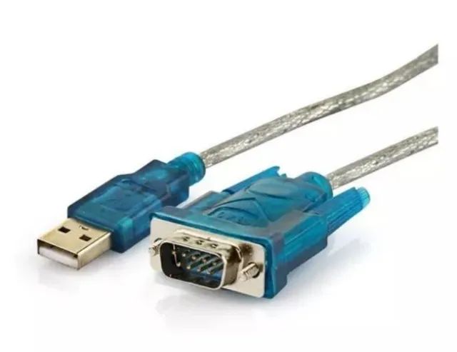 Cabo Conversor Usb 2.0 Serial Rs232 Db9 9 Pinos Adaptador