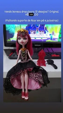 Lote de 13 bonecas Monster High