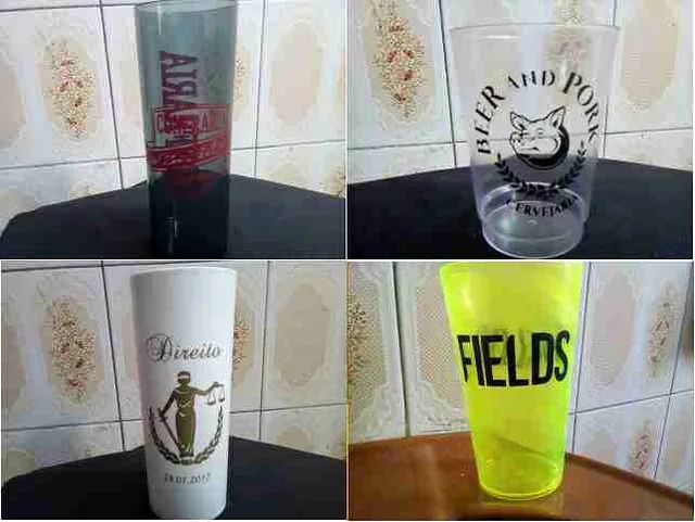 coleçao  26 copos plastico duro,caneca. - Foto 2