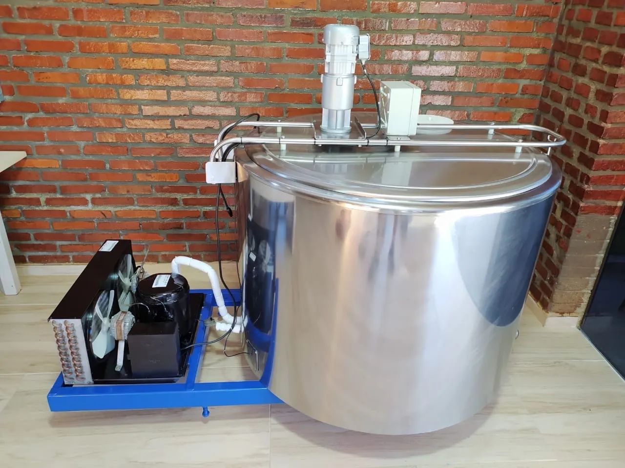 500 Litros Tanque Resfriador de Leite  Inox Caldas Água  - Foto 3