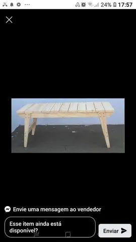 Banco de madeira maciça demolição e pallets 2 lugares - Foto 5