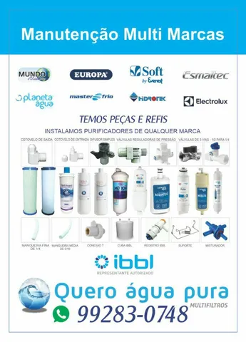 Refis e peças multi marcas