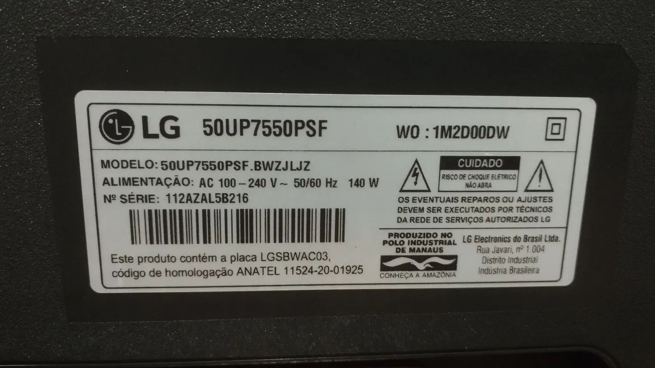 Tv LG 50 polegadas  - Foto 4