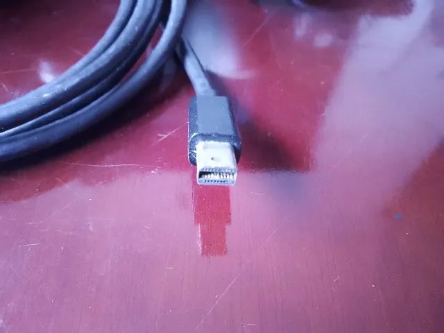 Cabo Original Displayport para Mini Displayport Preto Incrível - Foto 5