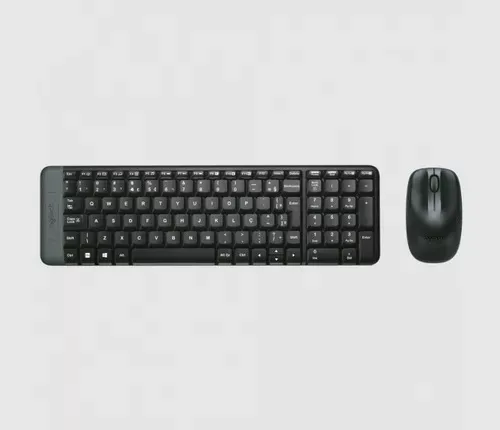 Kit Teclado E Mouse Logitech Mk220 Preto S/fio - Loja Natan Abreu