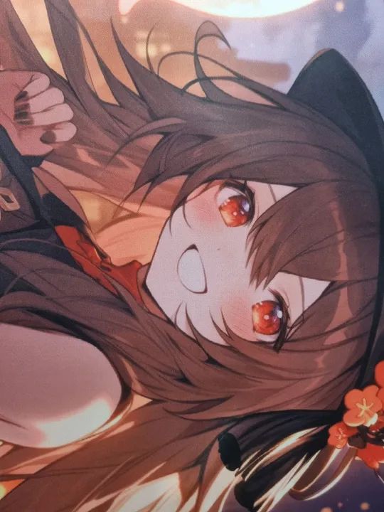 Mouse pad gamer Hu Tao Hutao Genshin Impact 60x30 - Foto 2