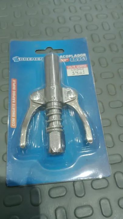 ACOPLADOR GRAXA ENGATE RAPDUPLO P/ GRAXEIRAS 1/8"