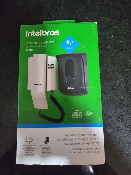 Porteiro Residencial Intelbras IPR 8010 - Novo