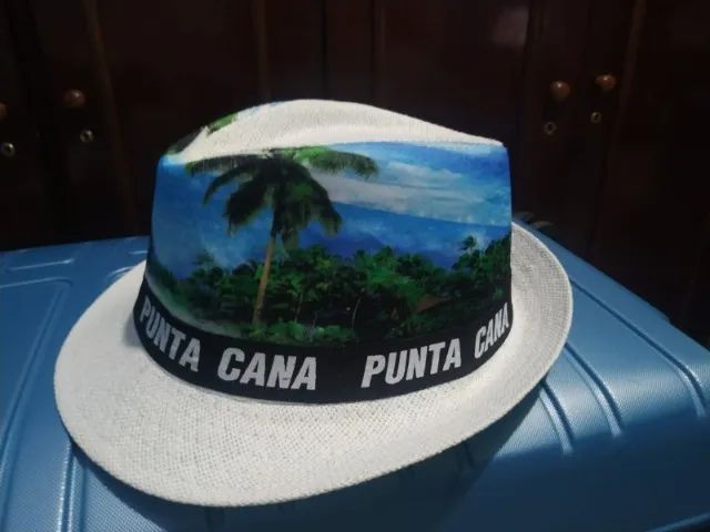 Lindo Chapéu Importado de Punta Cana no Caribe. - Foto 2