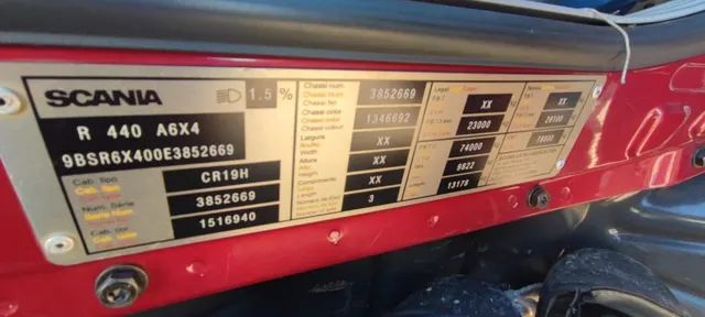 caminhão scania r 440 6x4 higline ano 2014 - Foto 3