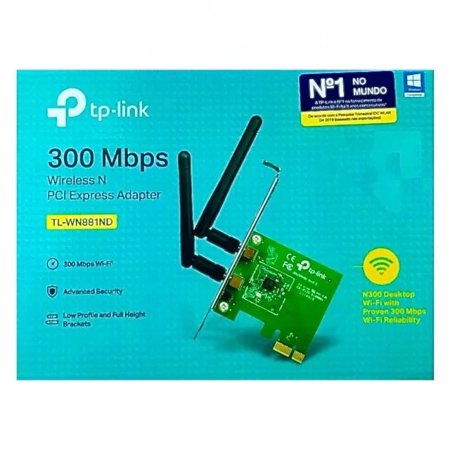 Placa de Rede Wifi tplink TL-WN881ND