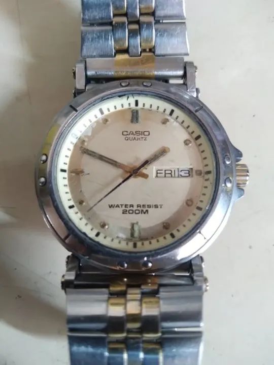 Relógio Antigo Casio Mod- 2100G (Ler a descrição)